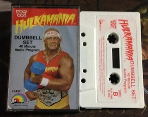 Hulk Hogan Hulkamania Workout Set Cassette Tape WWF WWE Wrestling - Picture 1 of 1