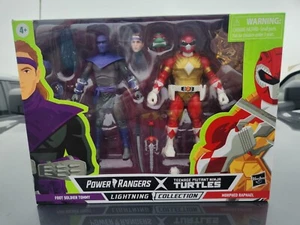 Power Rangers X Teenage Mutant Ninja Turtles Foot Soldier Tommy Morphed Raphael - Picture 1 of 2