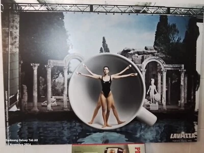 Fotografo Annie Lebovitz Caffè Lavazza Originale Stampa Pubblicitaria cm 90x65 - Image 1 of 4