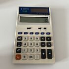 Sanyo CX Z630 Vintage Desktop Calculator With Build In Stand On Back Working