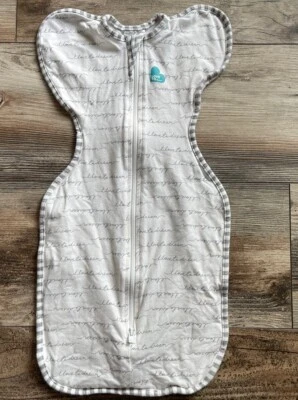 Love To Dream пеленать вверх оригинальный этап 1 размер новорожденного 5 - 8,5 фунтов белый/серый - A - Изображение 1 из 4