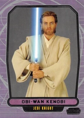 2012 Topps Star Wars Galactic Files #33 Obi-Wan Kenobi Jedi Master 🌌 - Image 1 of 3