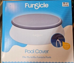Funsicle Pool Cover For 15-16 Foot Quickset Pools NIB - Picture 1 of 3