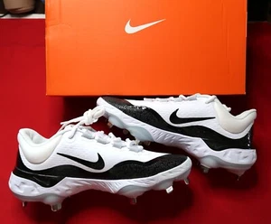 Neu im Karton Nike Alpha Huarache Elite 4 niedrige Metallstollen FD2745-101 Größe 7 - Bild 1 von 8