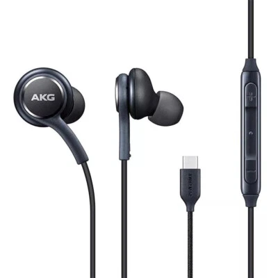 OEM AKG In Ear Headphones Earbuds for Samsung Galaxy S24 S25 Ultra iPhone 15 16 - Image 1 of 4