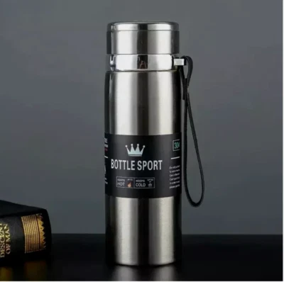 Botella de agua termal termo frío caliente café té frascos de vacío acero inoxidable Foto 1 de 4
