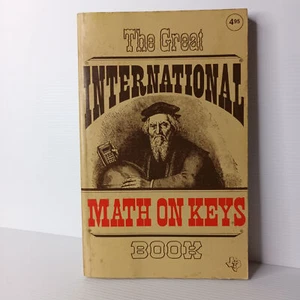 The Great International Math on Keys Book by Ralph A. LaMont - Picture 1 of 8