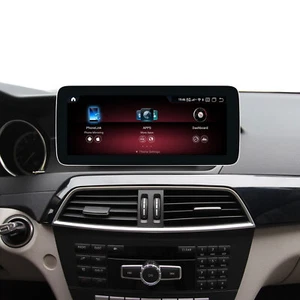 10.25" Android 13 Screen Carplay GPS For Mercedes Benz C W204 S204 NTG4.5 128G - Picture 1 of 10