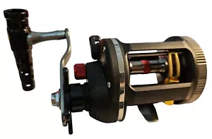 Big Trolling Game Angelrolle REELSKING TA3000 schwarz nie benutzt Top Zustand - Bild 1 von 6