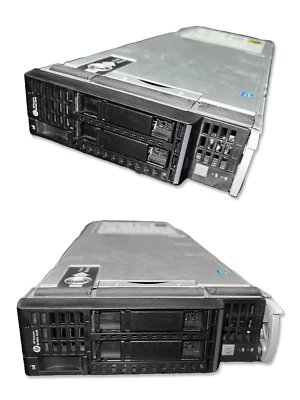 Server HP ProLiant BL460c G8 / 2x Intel Xeon E5-2660 v2 128GB RAM - Image 1 of 4