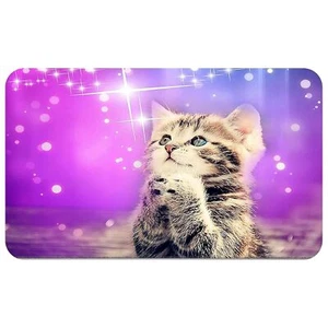 Tapis de Souris S 240 x 200 mm Petit Mouse Pad Motif Chat - Approprié pour So... - Photo 1/6