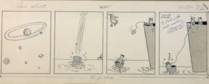 Marvin Townsend- 4 Panel Daily Cartoon Strip For "Bert" - Picture 1 of 1