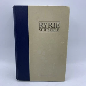 Ryrie Study Bible 1978 Hardcover KJV King James Version Red Letter MOODY - Imagen 1 de 16