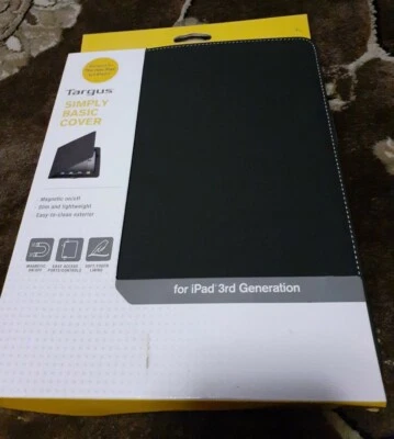 iPad 3rd Generation Simply Basic Cover Magnetic On Off Holder Slim Design Targus - Image 1 of 3