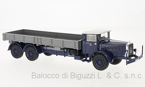 MERCEDES L 10000 1937 DARK BLUE/GREY 1:43 - Immagine 1 di 1