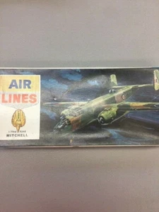 Air Lines: Kit de avión modelo Mitchell escala 1/72 (caja usada/abierta) - Imagen 1 de 2