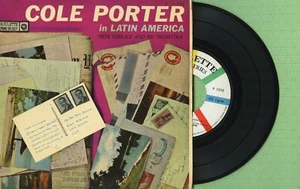 PETE TERRACE / Cole Porter Latin America ROULETTE R 3.208 Pres Spain 1961 EP EX - Picture 1 of 5