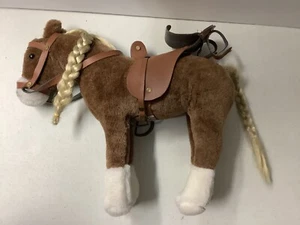 Plüsch Pferd/Pony Stofftier Trense & Sattel - Bild 1 von 7