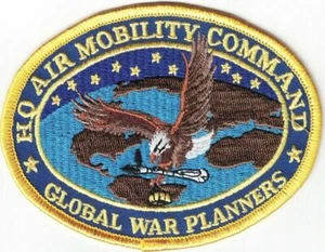 HQ Air Mobility Command Global War Planners patch NEW  - Picture 1 of 1