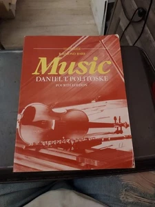 RAYMOND BARR MUSIC STUDT GUIDE DANIEL T. POLITOSKE FOURTH EDITION BOOK - Picture 1 of 2