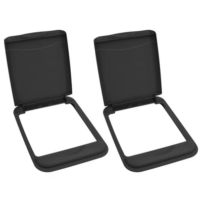 Rev-A-Shelf 50 Qt Pull Out Trash Can Replacement Lid, 2 Pack, Black (Lid Only) - Image 1 of 4