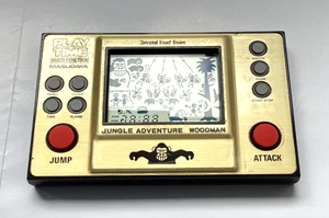 Juego LCD Vintage 1982 PLAY & TIME JUNGLE ADVENTURE WOODMAN (Muy Buen Estado) - Imagen 1 de 13