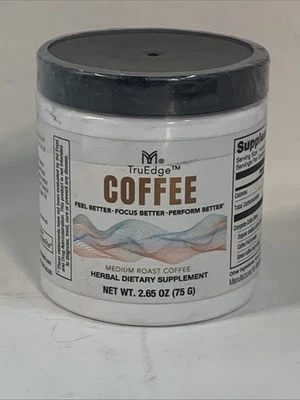 Café Mannatech TruEdge tostado medio 2,65 oz caducidad 11/2026 Foto 1 de 4