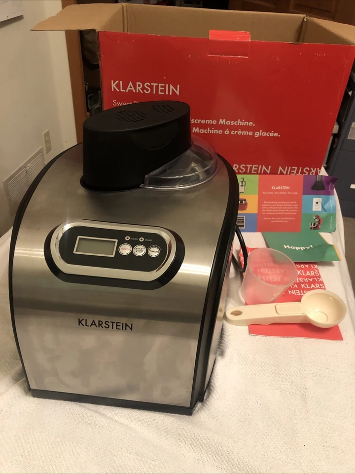 Профессиональная машина для приготовления мороженого замороженного йогурта Klarstein Sweet Dreams 1,5 л - Изображение 1 из 4