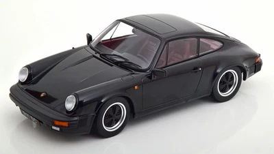 KK Scale 1/18 Porsche 911 SC Coupé Noir 1983 Diecast Model - Photo 1/3