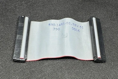 Vintage 530-1451 Disk Command Cable 50-Pin SCSI - SPARCstation 2 Workstation - Image 1 of 4