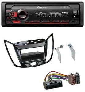 Pioneer MP3 USB DAB Bluetooth Autoradio für Ford C-Max Kuga Klavierlack schwarz - Bild 1 von 6