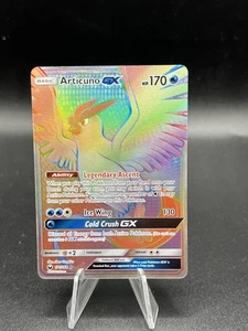 Pokemon Card Articuno GX 171/168 Sun & Moon-Celestial Storm Holo Dent YP1 - Picture 1 of 6