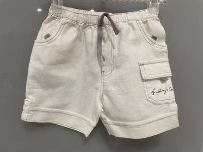 MOTHERCARE - Cute Boys Linen/Cotton Shorts - Size 6-9 Months - EUC/Like New - image 1 of 4