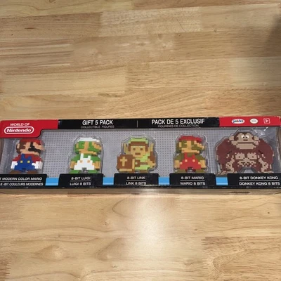 World of Nintendo 5 2015 paquete de regalo 8 bits Mario, Luigi, Link, Donkey Kong Foto 1 de 4