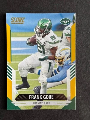 2021 Score #46 Frank Gore Gold - NY Jets - Image 1 of 2