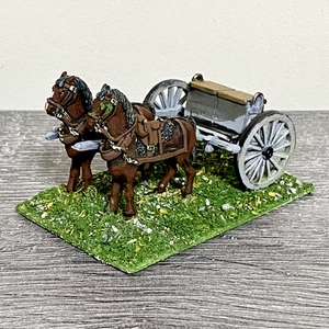 28mm British Horse & Cart Painted Metal Miniatures Zulu War Games 1 Fig Scene #1 - Bild 1 von 4