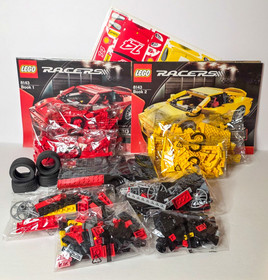 Lego 8143 Racers: Ferrari F430 Challenge 1:17, Sealed,  100% Complete