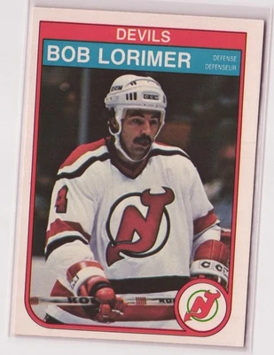 1982-83 O-Pee-Chee - Bob Lorimer #142 - Image 1 of 2