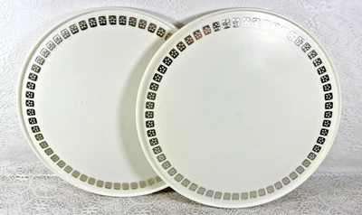 Lote de 2 tocadiscos vintage 1968 Rubbermaid 13" plástico Lazy Susan "Cool Susan" Foto 1 de 4