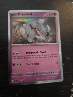 Greavard - (Mirage Holo) 105/198 Miscellaneous Cards & Products Holo - Image 1 of 2