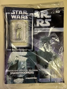 Colección de estatuillas Deagostini Star Wars ~ #43 SNOWTROOPER ~ Selladas + Revista - Imagen 1 de 7
