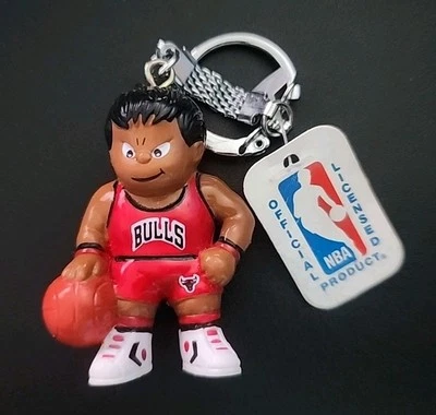 Chicago Bulls брелок винтажный 1987 Sports Brat брелок новый с Ярлыками B - Изображение 1 из 2