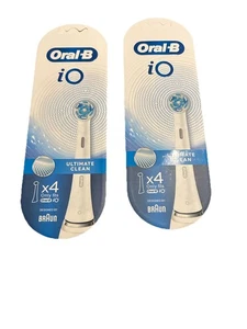 Cabezales de cepillo de dientes Oral-B iO Ultimate Cleaning - BLANCO (paquete de 8) - Imagen 1 de 2