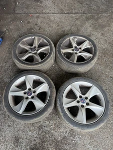 Saab 9-3 Griffin Alloy Wheels 93 900 9-5 95 1997-2012 Rare - Picture 1 of 5