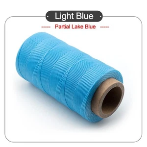 PU Leather Waxed Thread String Strap Stitching DIY 1.0mm 210D 21 Colors - Picture 1 of 67