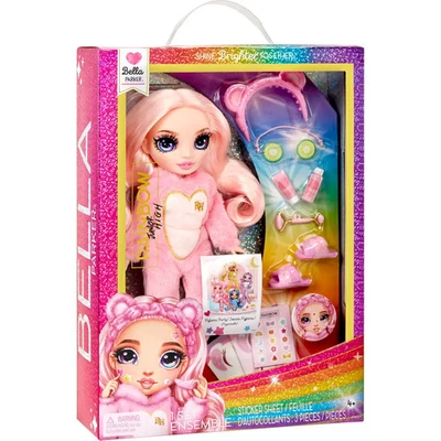 RAINBOW HIGH Junior High PJ Party Fashion Doll- Bella (Pink)