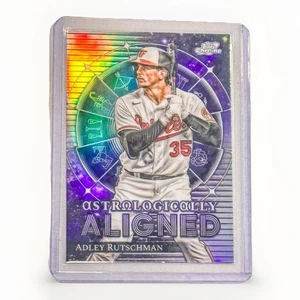 2024 Topps Chrome Adley Rutschman Astrologically Aligned AA-11 Orioles - Picture 1 of 2