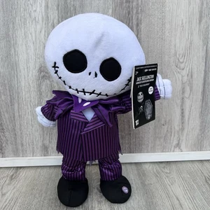 Nightmare Before Christmas Animated Plush Jack Skellington Sings Dances 13in New - Picture 1 of 4