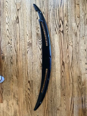 Panel metálico de ventilación de descongelación de tablero 240Z Datsun 1970 a 1973 bonita pieza original OEM Foto 1 de 4