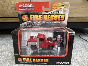 CORGI SHOWCASE FIRE HEROES LAND ROVER CITY OF BATH FIRE BRIGADE 90065 - Picture 1 of 12
